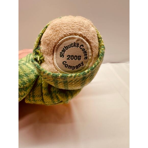 2006 Starbucks Plush Bearista Golfer Bear with Golf Bag 50th Edition 9" Plushie - Picture 4 of 9